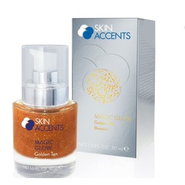 Inspira Skin Accents Magic Glow Golden Tan Booster accelerates the natural tanning process when sunbathing - makes sun-stressed skin delicate