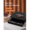 Metal Coffee Scale with Auto Timing, Rechargeable Espresso Scale with