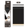 imiiHO 001 HB pencils, 12 pack, wooden lead pencils (HB)