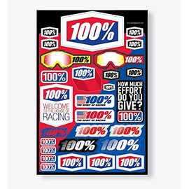 100% 70000 010-01 Decal Sheet, 12 x 18