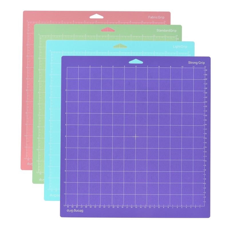 4PCS 12*12 Inch Replacement Cutting Mat Adhesive Non-Slip Gridded Cutting