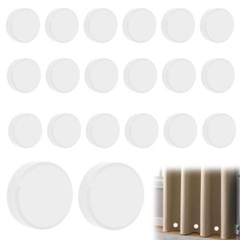 Xerteam 20 Pcs Curtain Weights for Hems, Tablecloth Weights Shower Curtain Magnets Heavy, Waterproof Weighted No Sew for Keep Drapery Refrigerator Note Flag in Place