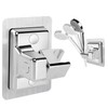 Hand Shower Holder 360° Rotatable Adjustable Shower Holder No Drilling