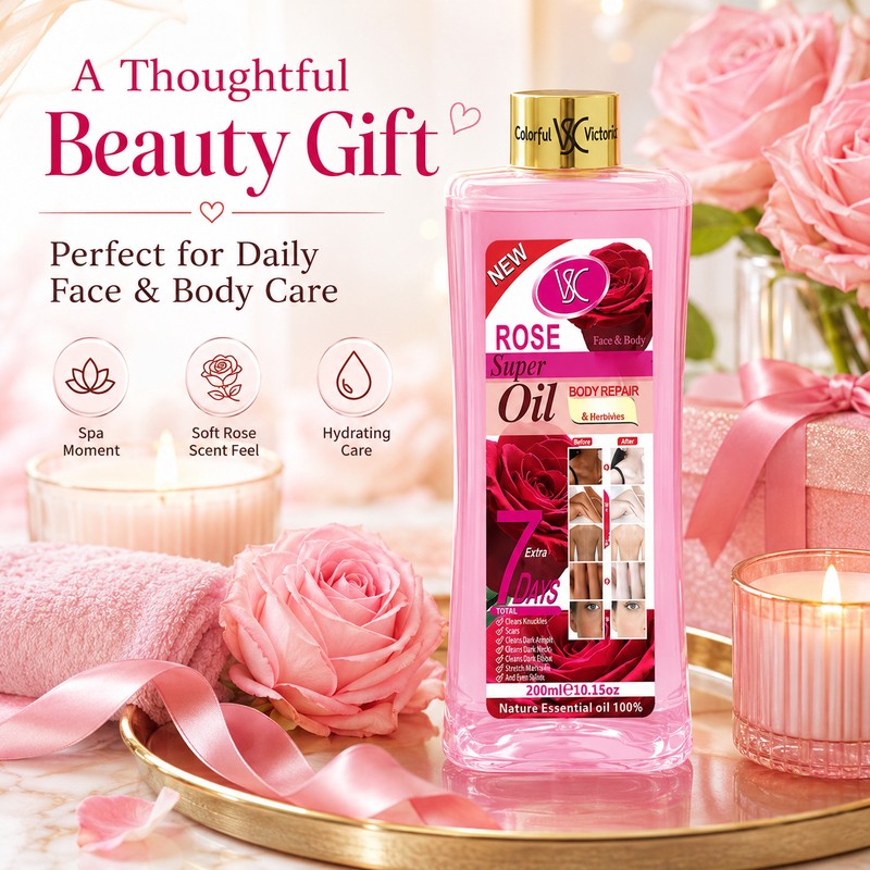 Turmeric Body Oil for Face & Skin Care – Lightweight