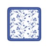 Premier Housewares Blue Rose Coasters - Set of 4