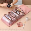 4 in 1 Detachable Cosmefic Bag, Roll Up Makeup Organizer