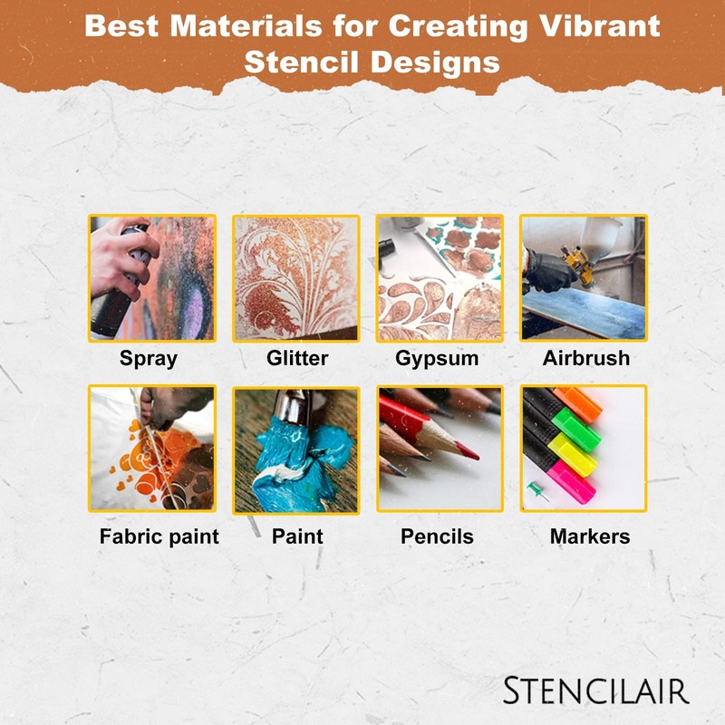 Roman Eagle Silhouette Reusable Stencil – 8.5x11 Inch Plastic Template