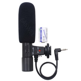 for Nikon D7000 D300s D5100 D5300 D3300 D3200 3.5mm DV Stereo Microphone Mic