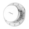 Kitchen Timer,Manual Mechanical Stainless Steel Kitchen Timer with Magnetic Base,Durable