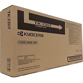 KYOCERA 1T02NL0US0 Model TK-7207 Black Toner Kit for use TASKalfa 3510i Monochrome Multifunctional Printer, Up to 35000 Pages Yield at 5% Average Coverage