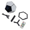 LED Dodecahedron Light USB Powered Music Sync Color Changing Colorful