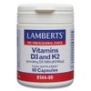 Lamberts Vitamins D3 and K2 1000 IU/90 μg 60 caps