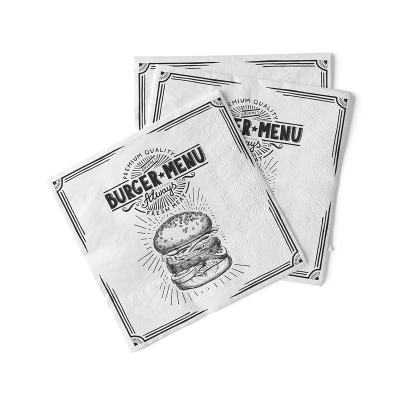 Tissue Napkins 33 x 33 cm | Premium Disposable Napkin