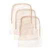 YANTAISIYU 3 Pieces 4X4 Inch Lace Net Wig Accessories Lace