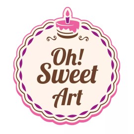 Oh Sweet Art GOLD HEARTS EDIBLE GLITTER 100% 0.06 Ounce Used cakes, cupcakes