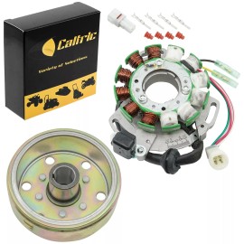 For Yamaha Stator Magneto & Flywheel Rotor for Yamaha Banshee 350 YFZ350 1987-1994