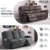 KinCam Recliner Sofa Covers, Stretch Reclining Couch Covers, Recliner Sofa