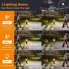 TEBLAMPUE Solar Post Lights 2 Pack, Motion Sensor Post Lantern