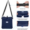 Urine Drainage Bag Holder with Catheter Pipe Cover, Adjustable Strap,