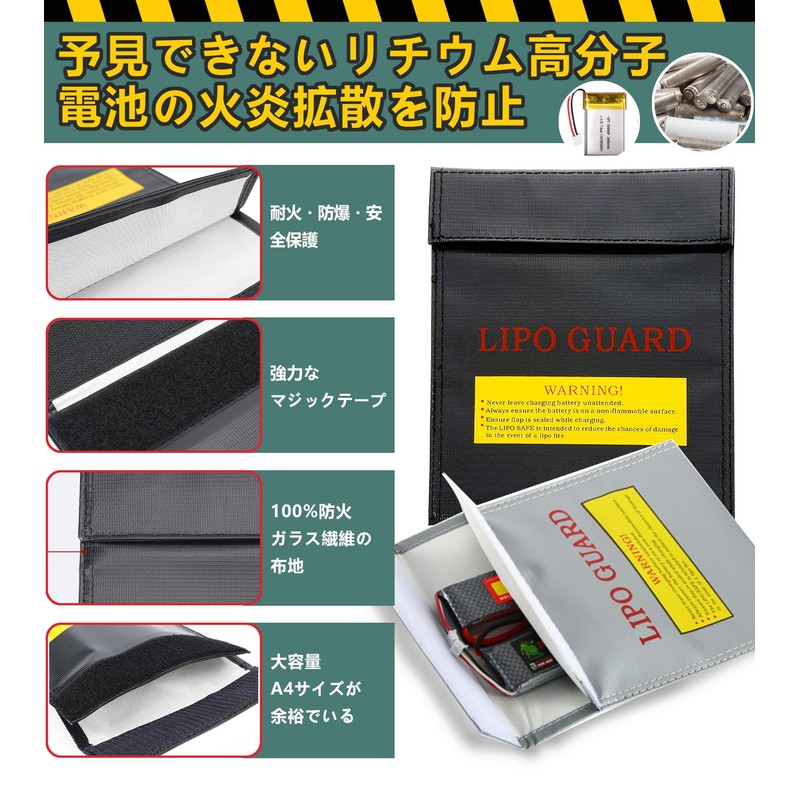 CigaMaTe Fireproof Bag, Supervised by Former Firefighter / Disaster Reservoir