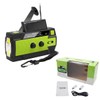 Disaster Prevention Radio, Disaster Preparedness, Solar, Waterproof, Hand Crank, Small,