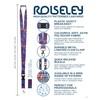 ROLSELEY Lanyard Neck Strap 20 Pink Dog Breeds Pattern with