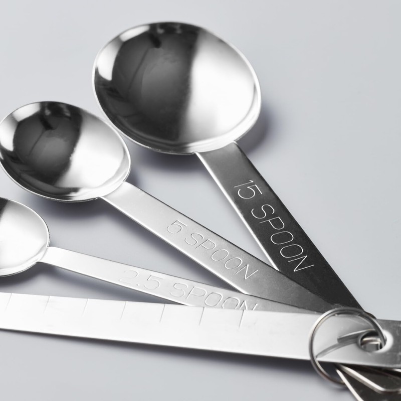 Kai Corporation KAI Stainless Steel Measuring Spoons, Set of 3,
