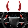 Thenice for Honda Civic Aluminium Alloy Shift Paddle Steering Wheel