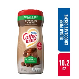 Coffee-mate Nestle Coffee Mate, Chocolate Crème Sugar-Free Powdered Coffee Creamer, 10.2 oz