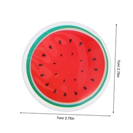 Ipetboom 6Pcs Eye Cooling Patches Gel Eye Pads for Cold Therapy Puffiness Fatigue Lightweight Comfortable for Indoor Outdoor Use Includes Avocado Watermelon Lemon Designs