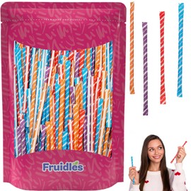 Candy Filled Sticks, Assorted Party Flavor, 6" Inches (48 Count)