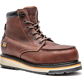 Timberland PRO Men's Gridworks Alloy Safety Toe Waterproof Industrial Work Boot, Brown, 7.5 W