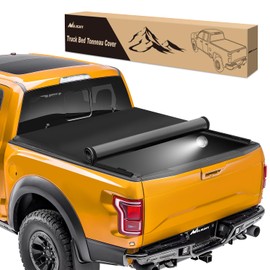 Nilight Soft Roll Up Truck Bed Tonneau Cover Compatible with Ford F150 2015 2016 2017 2018 2019 2020 2021 2022 2023 2024 6.5ft Truck Bed Cover