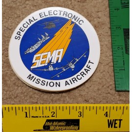 Grumman Vintage Grumman SEMA Special Electronic Mission Aircraft 4"  Sticker