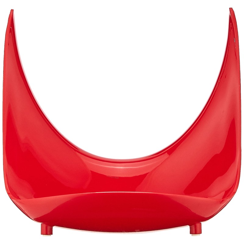 Hutzler Pot Lid Stand, Large, Red