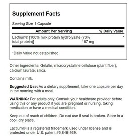 Swanson Women's Anti-Stress Formula (Lactium) - Helps Counter Stress, Promotes Relaxation and Sleep Support - (60 Capsules, 167mg) 1 Pack (3 Pack)