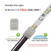 Biantie La 6 Pin 12mm LED Strip to Wire Connector