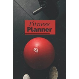 Workout Planner & Fitness Planner for Men & Women to Track Goals and Muscle Gain - Workout Accessories 6"x 9"inch 100 pages