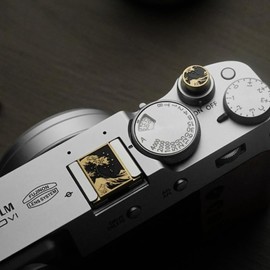 DBZZ Camera hot Shoe Cover and Shutter Buttons Soft Shutter Release Button - Compatible with Fuji xt5 xt50 xt30 xt200 xt100 xpro2 xpro3 (fsh bass Set)