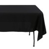 Waysle Rectangle Tablecloth - 60 x 102 Inch - Black