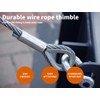Traderight Balustrade Wire Kit Rope Stainless Steel Eye Fork Turnbuckle