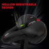 OSIGEI Bicycle Saddle, Gel Bicycle Seat, Wide, Soft, Comfortable, Breathable,