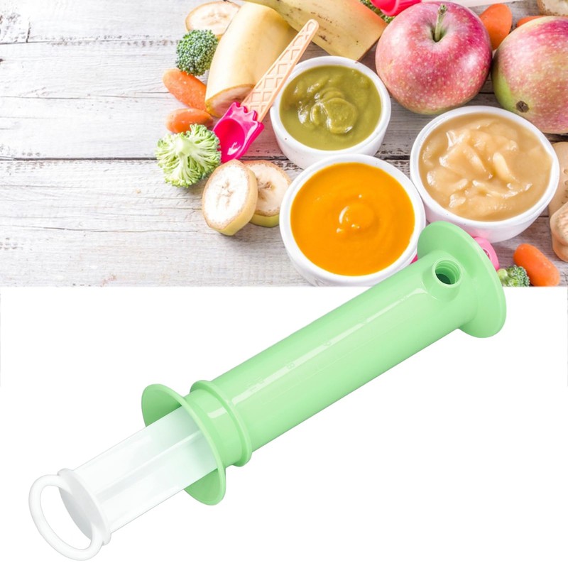 Pure Plastic Baby Food Bag Filler, Fruit Squeeze Puree Filler,