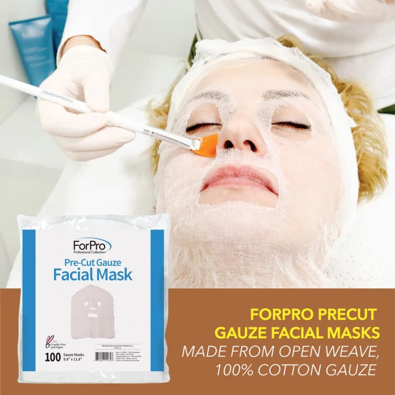 Forpro Professional Collection Máscara Facial De Gasa Precor