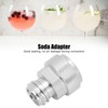 Soda Adapter with Wrench Copper Electroplating Brass CO2 Cylinder Conversion