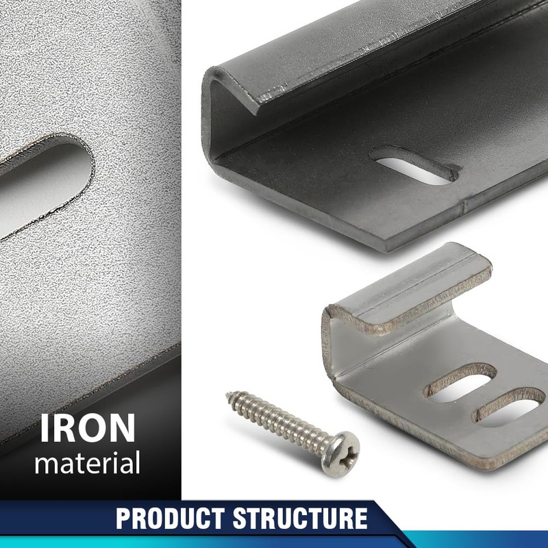PIT66 Portable Toilets Mounting Bracket Toilets Hold-Down Kit Compatible with