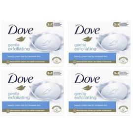 Dove Gentle Exfoliating Soap Bar (4 x 90 g)