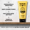 Bee Bald SCRUB Exfoliating Pre-Shave for Deep Cleans & Removing