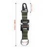 SOWHUP Tactical Keychain with Quick Release Buckle, EDC Gear Clips