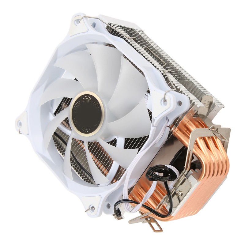 ARGB CPU Air Cooler 6 Copper Heat Pipes Single Fan